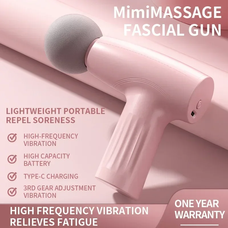 Muscle Mini Pink Massage Gun D - Massage Gun recension och pris