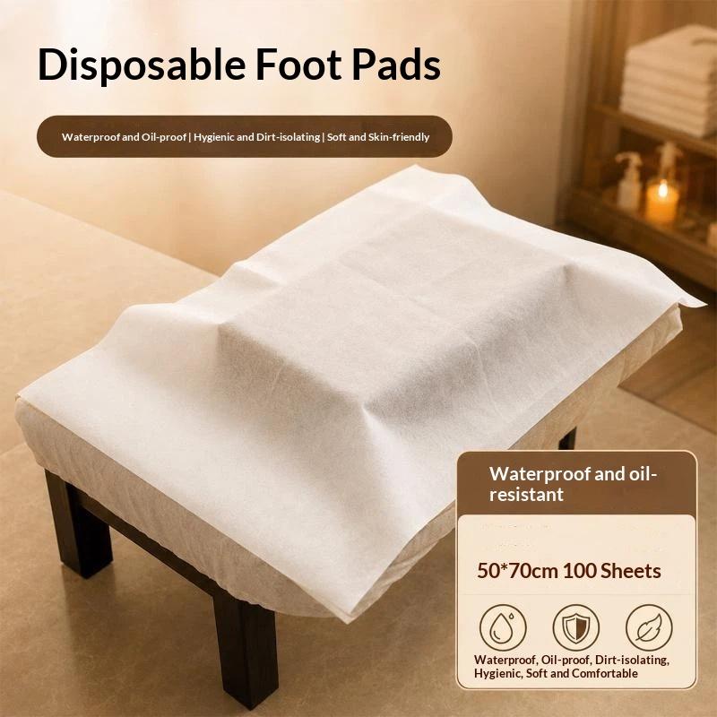 100Pcs Disposable Woven Fabric - Foot Spa recension och pris
