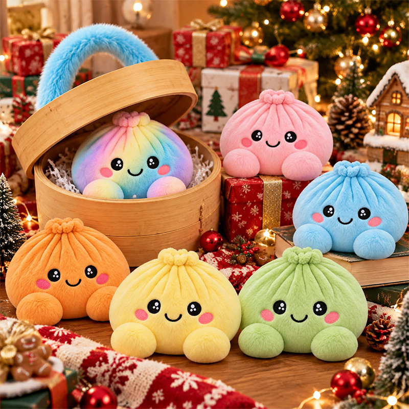 Soft Plush Giant Dumpling Pill - Face Steamer recension och pris