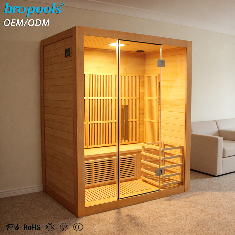 Modern Hemlock Wood Far Infrar - Spa Wellness Gym recension och pris