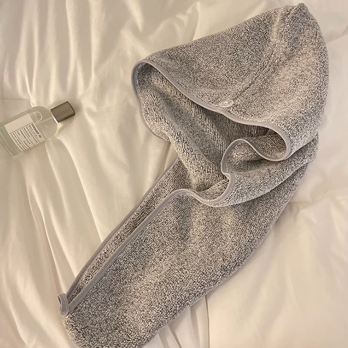 Microfiber Striped Hair Drying - Spa Towel recension och pris