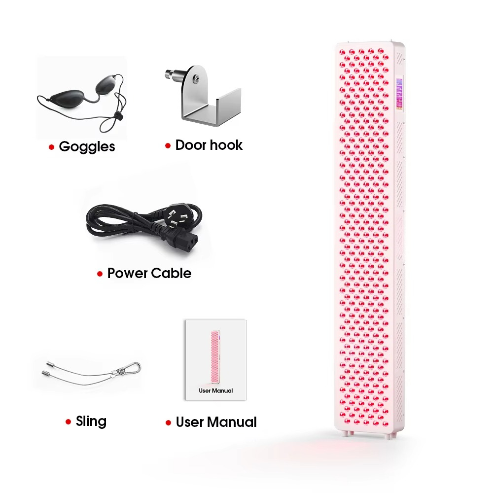 900W Red Light Panel Full Body - Spa Wellness Gym recension och pris